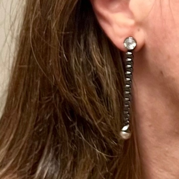 Ann Taylor Chain Drop Earrings - Picture 7 of 7